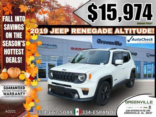 2019 Jeep Renegade Altitude