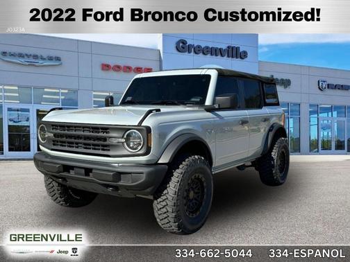 Cactus Green / Gray 2022 Ford Bronco CUSTOMIZED