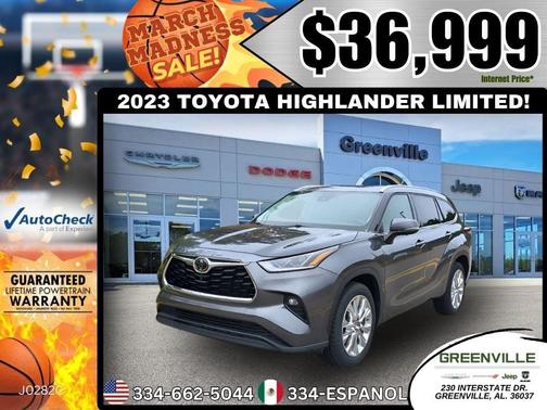 2023 Toyota Highlander Limited