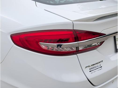 Oxford White 2018 Ford Fusion Titanium
