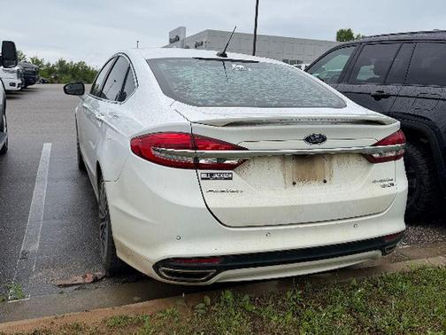 Oxford White 2018 Ford Fusion Titanium