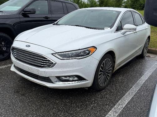 Oxford White 2018 Ford Fusion Titanium