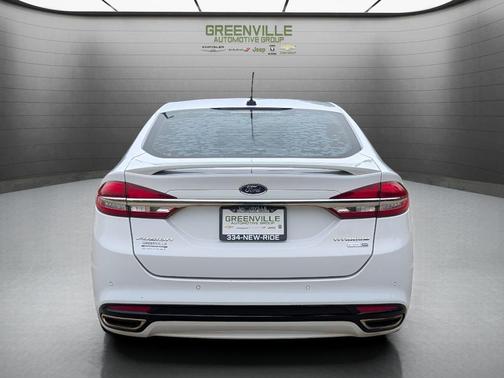 Oxford White 2018 Ford Fusion Titanium
