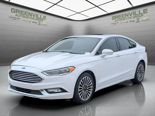 Oxford White 2018 Ford Fusion Titanium