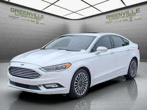 Oxford White 2018 Ford Fusion Titanium