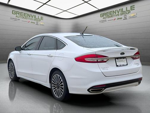Oxford White 2018 Ford Fusion Titanium
