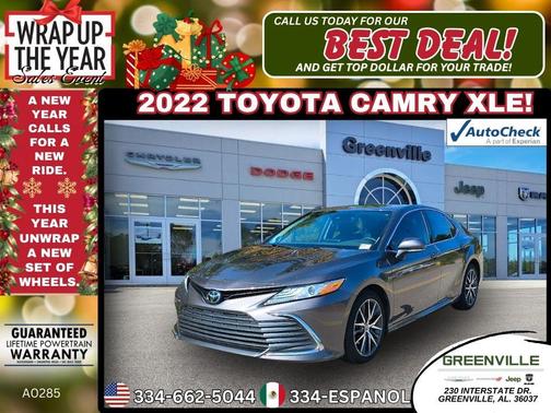 2022 Toyota Camry XLE