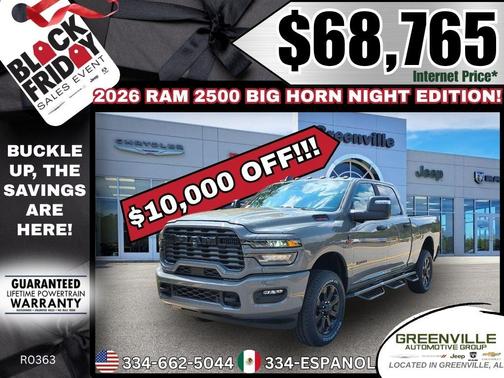 2026 RAM 2500 Big Horn