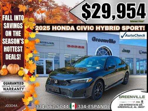 2025 Honda Civic Hybrid