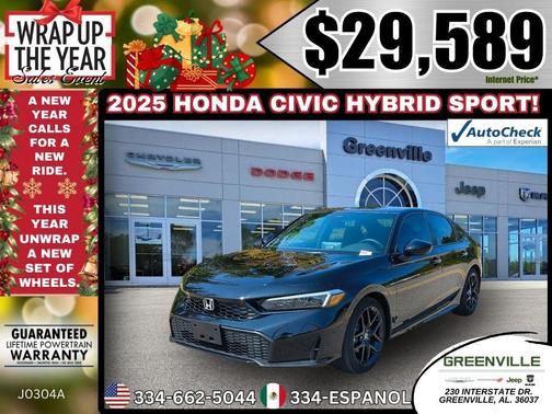 2025 Honda Civic Hybrid 