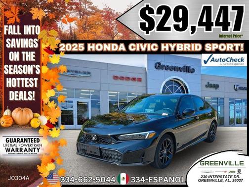 2025 Honda Civic Hybrid 