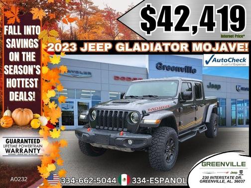 2023 Jeep Gladiator Mojave
