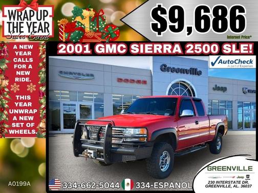 2001 GMC Sierra 2500 SLE