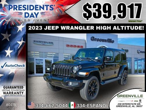 2023 Jeep Wrangler Sahara