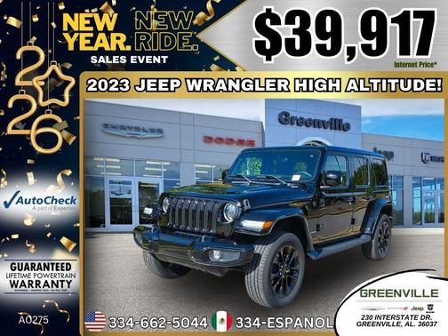 2023 Jeep Wrangler Sahara