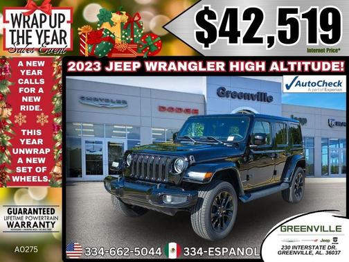 2023 Jeep Wrangler Sahara