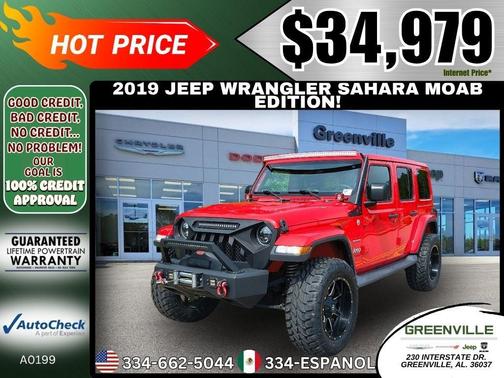2019 Jeep Wrangler Unlimited Sahara