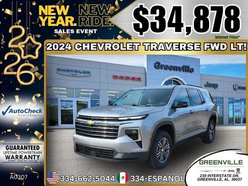 2024 Chevrolet Traverse LT