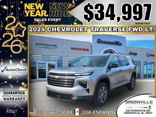 2024 Chevrolet Traverse LT