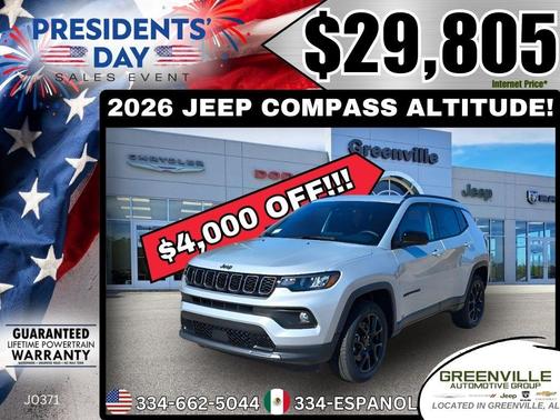2026 Jeep Compass Latitude