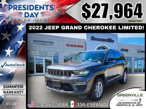 2022 Jeep Grand Cherokee Limited