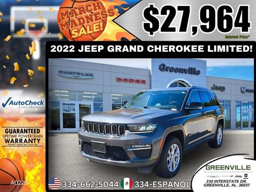 2022 Jeep Grand Cherokee Limited