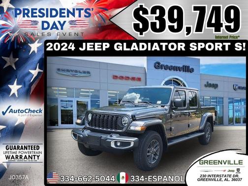 2024 Jeep Gladiator Sport