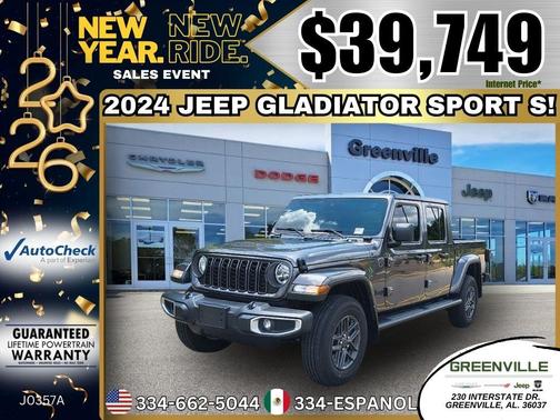2024 Jeep Gladiator Sport