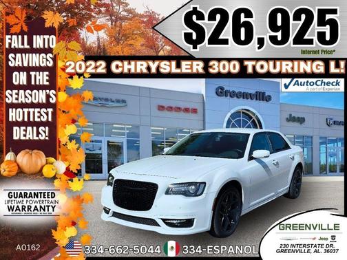 2022 Chrysler 300 Touring L