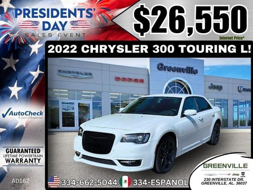 2022 Chrysler 300 Touring L