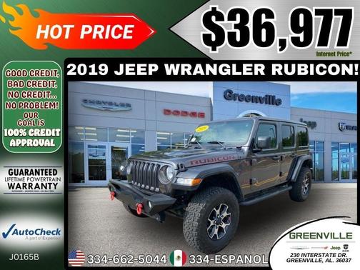 2019 Jeep Wrangler Unlimited Rubicon