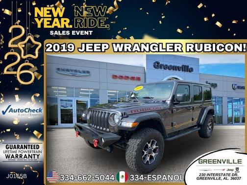 2019 Jeep Wrangler Unlimited Rubicon