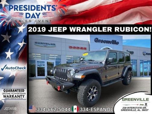 2019 Jeep Wrangler Unlimited Rubicon