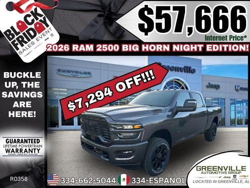 2026 RAM 2500 Big Horn