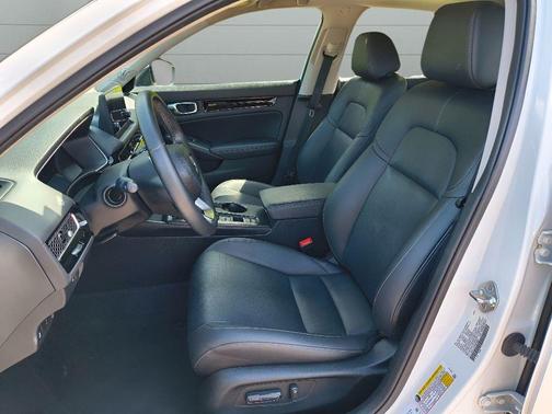 Platinum White Pearl 2024 Honda Civic EX-L