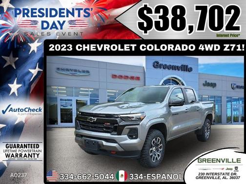 2023 Chevrolet Colorado Z71