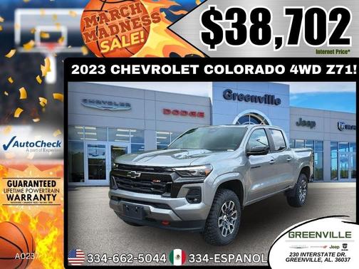 2023 Chevrolet Colorado Z71