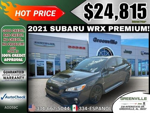 2021 Subaru WRX Premium