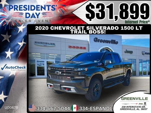 2020 Chevrolet Silverado 1500 LT Trail Boss
