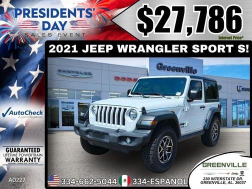 2021 Jeep Wrangler Sport