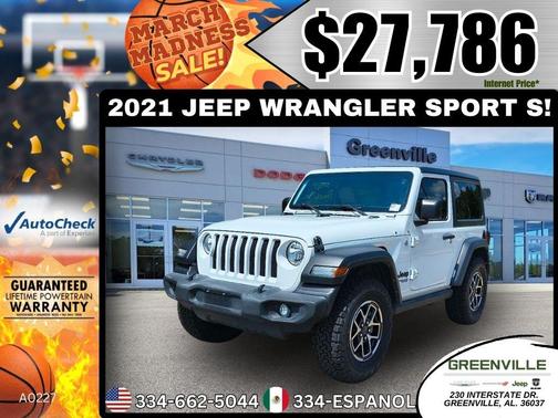 2021 Jeep Wrangler Sport