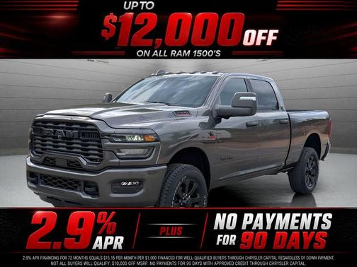 Granite Crystal Clearcoat Metallic 2026 RAM 2500 Big Horn