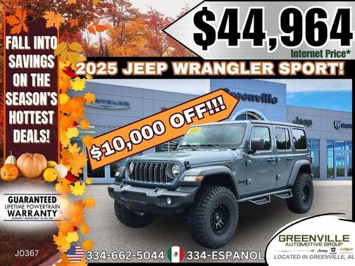 2025 Jeep Wrangler Sport