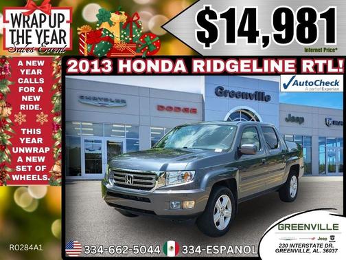 2013 Honda Ridgeline RTL