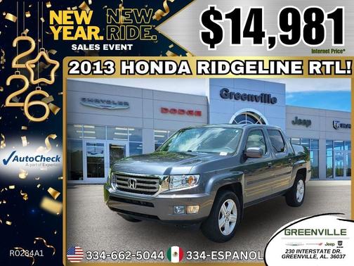 2013 Honda Ridgeline RTL