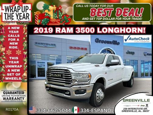 2019 RAM 3500 Longhorn