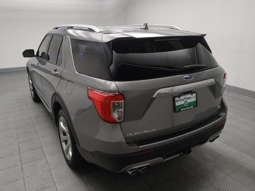 Silver Spruce Metallic 2020 Ford Explorer Platinum