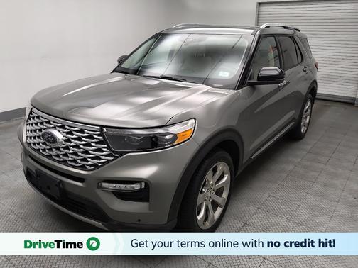 Silver Spruce Metallic 2020 Ford Explorer Platinum