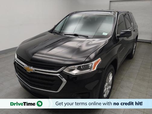 Mosaic Black Metallic 2021 Chevrolet Traverse LS