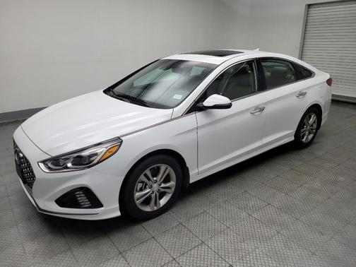 Quartz White Pearl 2019 Hyundai SONATA Limited